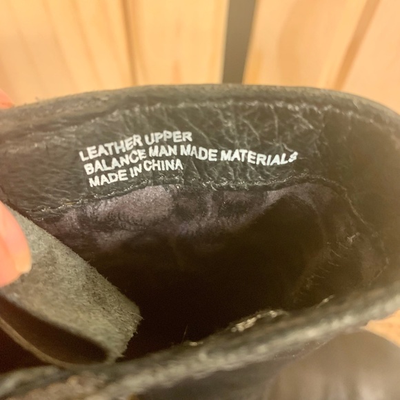 Born Black Heeled Boots with Buckle - Picture 13 of 16